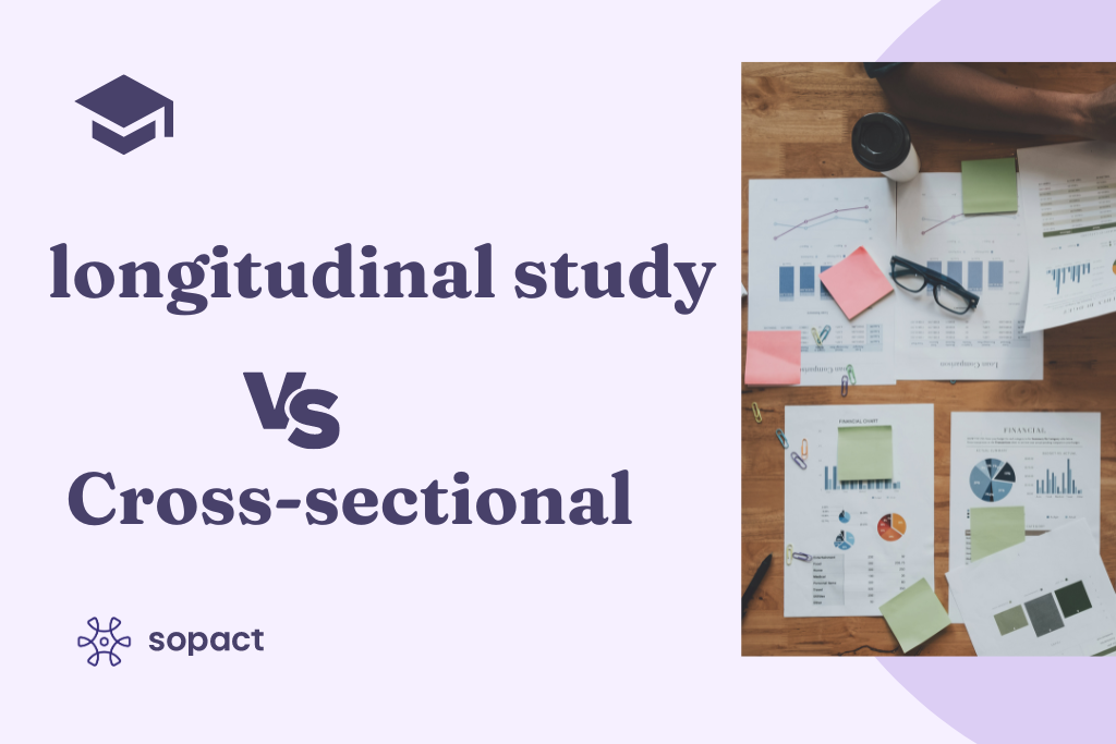 Longitudinal study vs cross sectional study